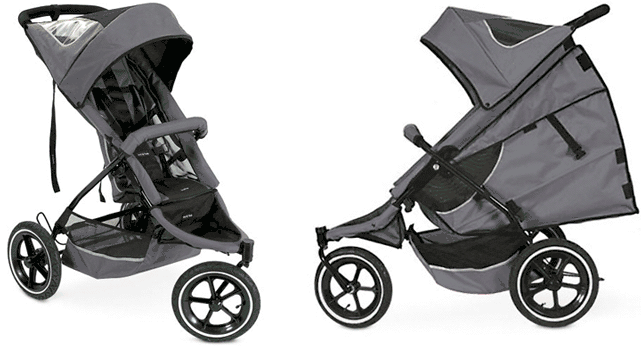 Phil & Ted - E3 Buggy Single in Charcoal - 7-1050007