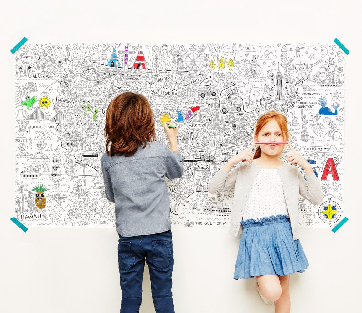 Pirasta Let's Color America Big Coloring Poster - 100102