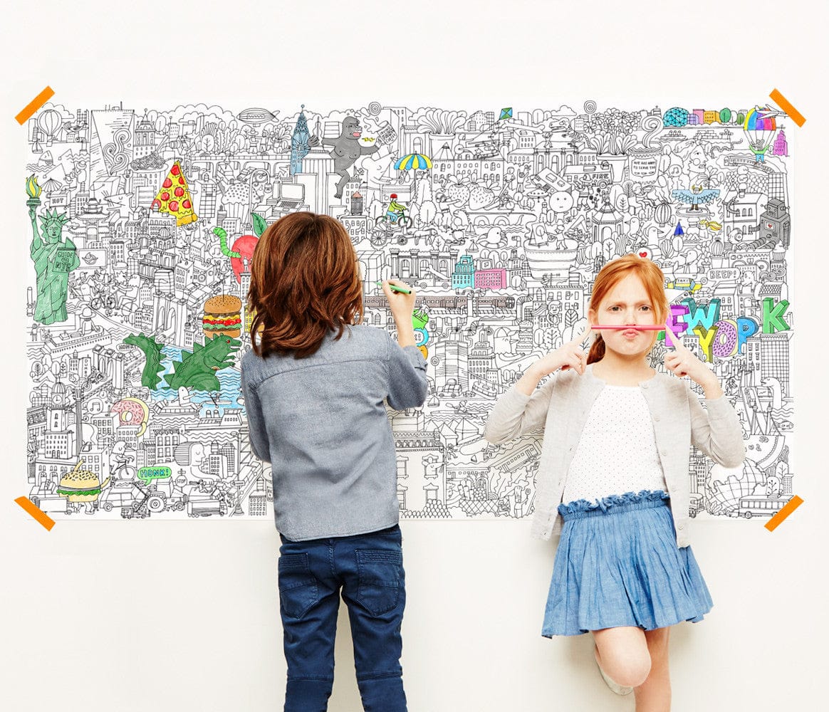 Pirasta The Big Apple Big Coloring Poster - 100101