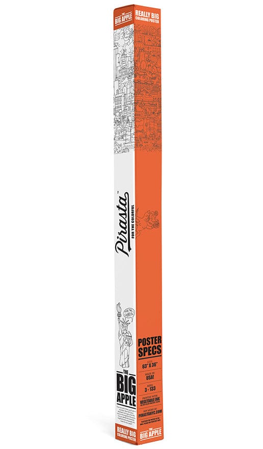 Pirasta The Big Apple Big Coloring Poster - 100101