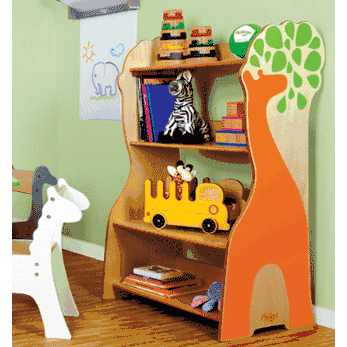P'kolino Giraffe Bookcase - PKFFANGRBC