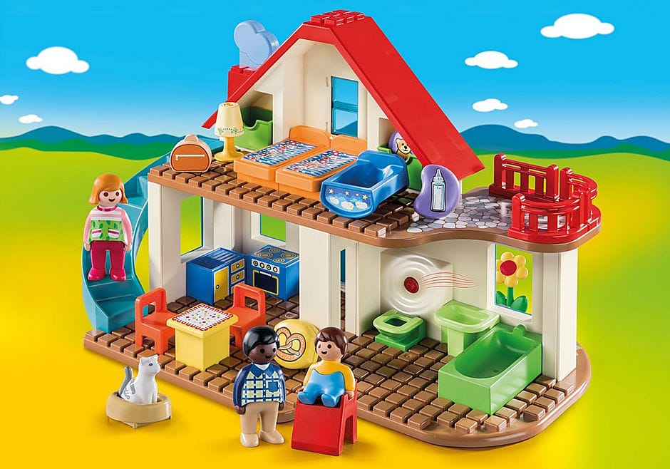 Playmobil 1-2-3 Family Home - 70129-PLAY