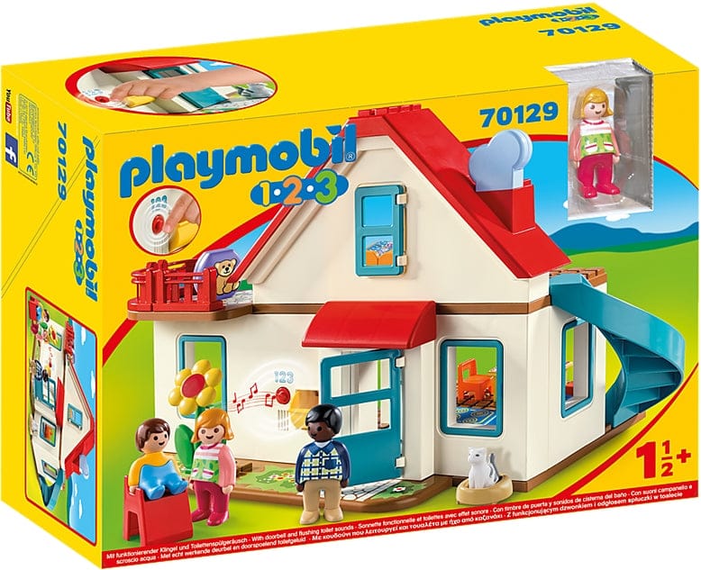 Playmobil 1-2-3 Family Home - 70129-PLAY