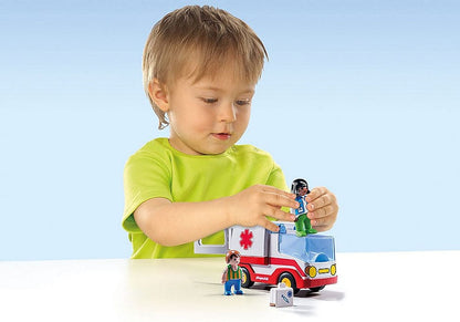 Playmobil 1-2-3 Rescue Ambulance