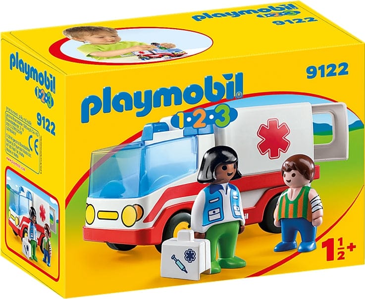 Playmobil 1-2-3 Rescue Ambulance
