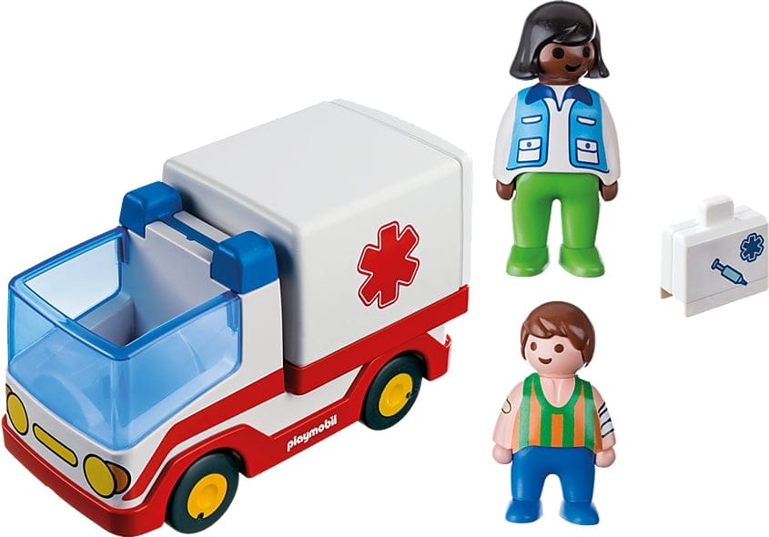 Playmobil 1-2-3 Rescue Ambulance