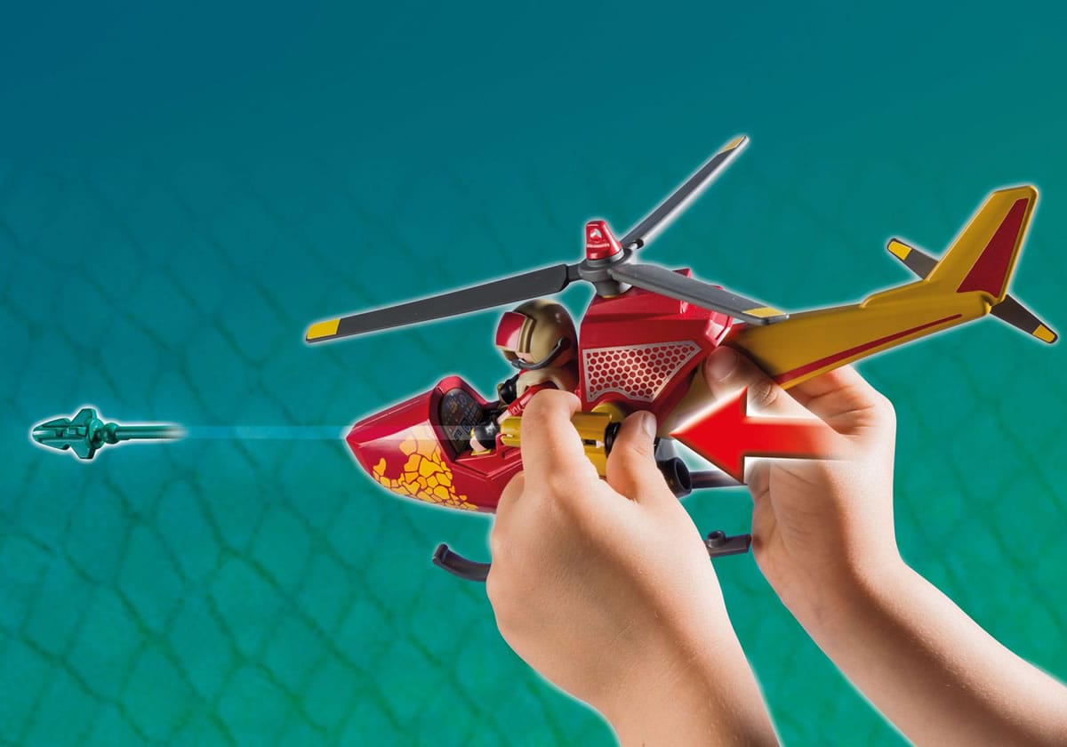 Playmobil Adventure Copter with Pterodactyl - 9430-PLAY