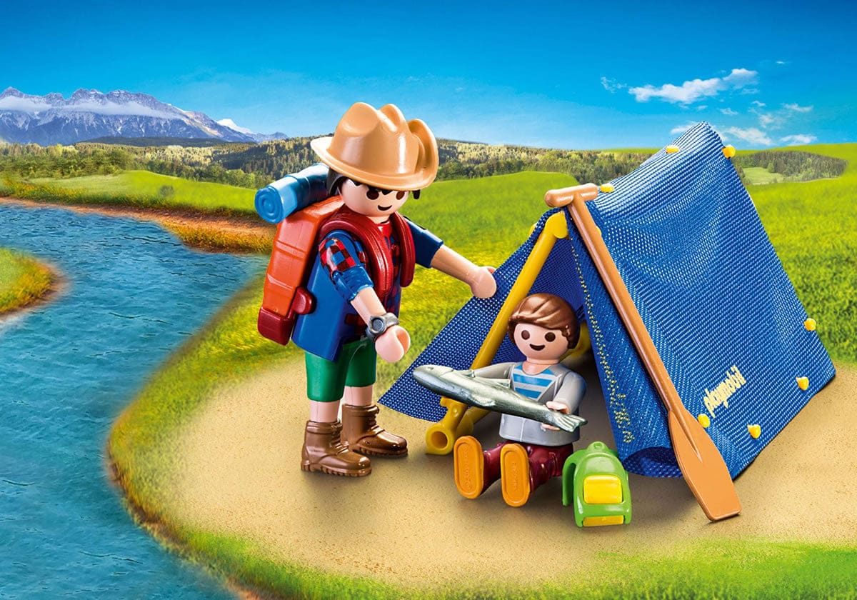 Playmobil Camping Adventure Carry Case - 9323-PLAY