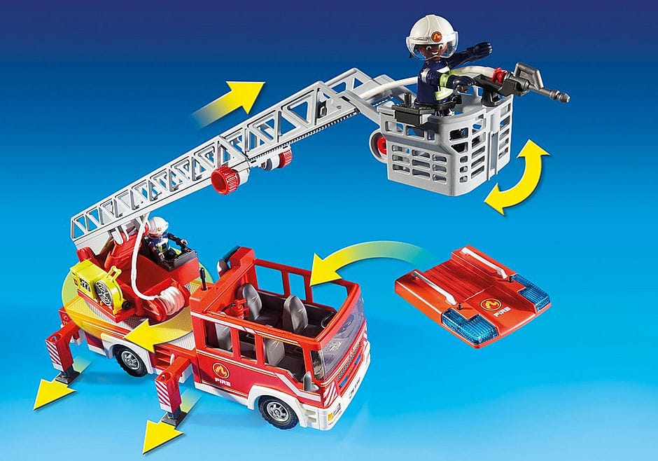 Playmobil City Action Fire Ladder Unit - 9463-PLAY