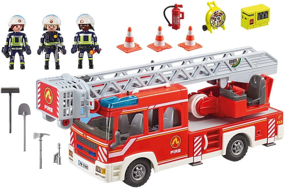 Playmobil City Action Fire Ladder Unit - 9463-PLAY
