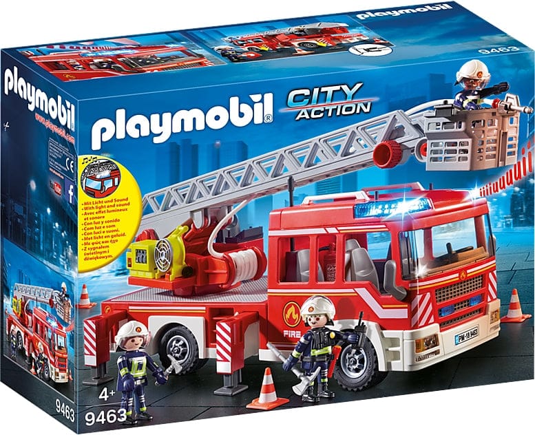 Playmobil City Action Fire Ladder Unit - 9463-PLAY