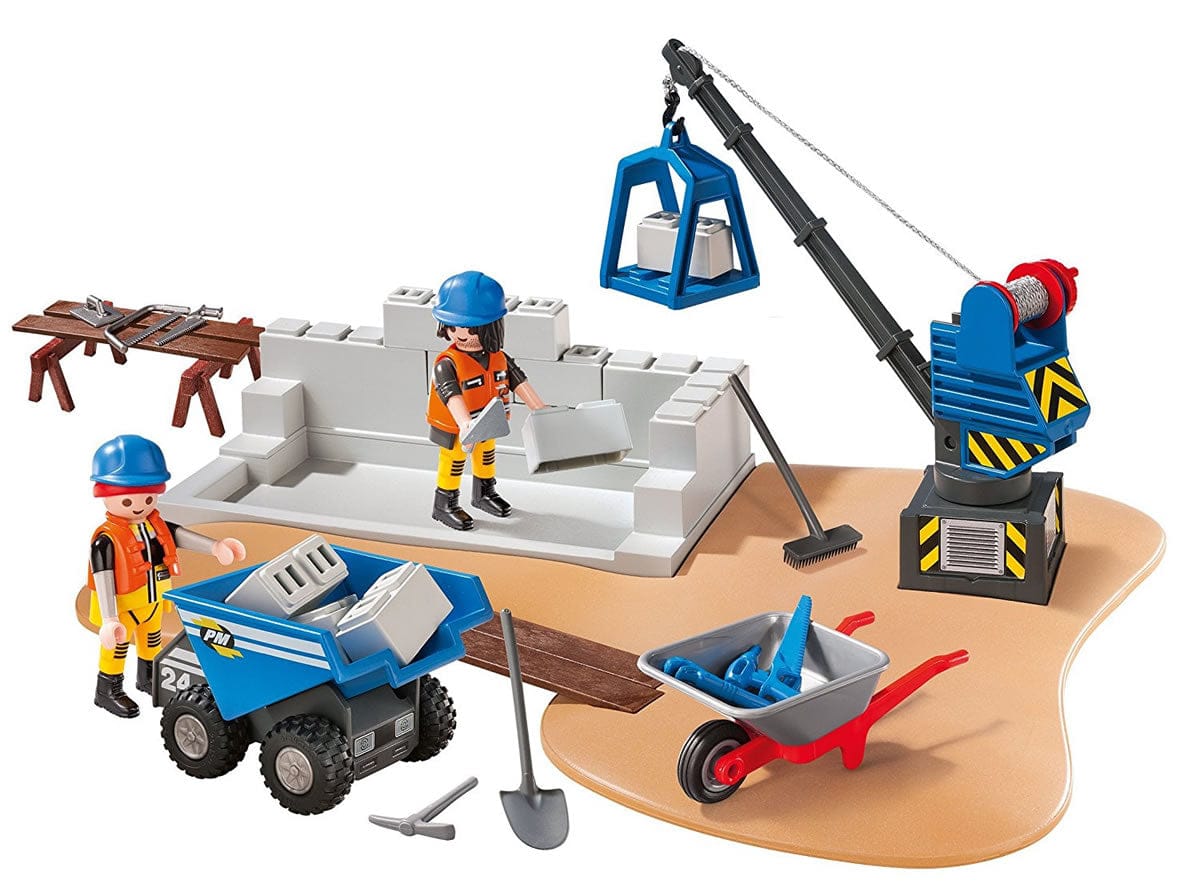 Playmobil Construction Site SuperSet - 6144-PLAY