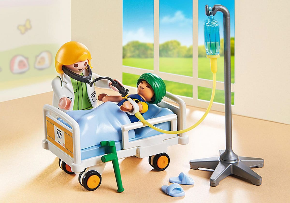 Playmobil Doctor with Child - 6661-PLAY