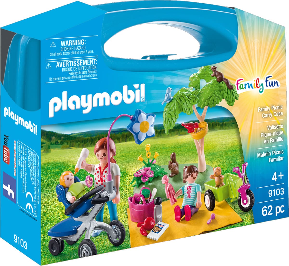 Playmobil Family Picnic Carry Case - 9103-PLAY