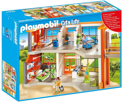 Playmobil Furnished Children's Hospital - 6657-PLAY