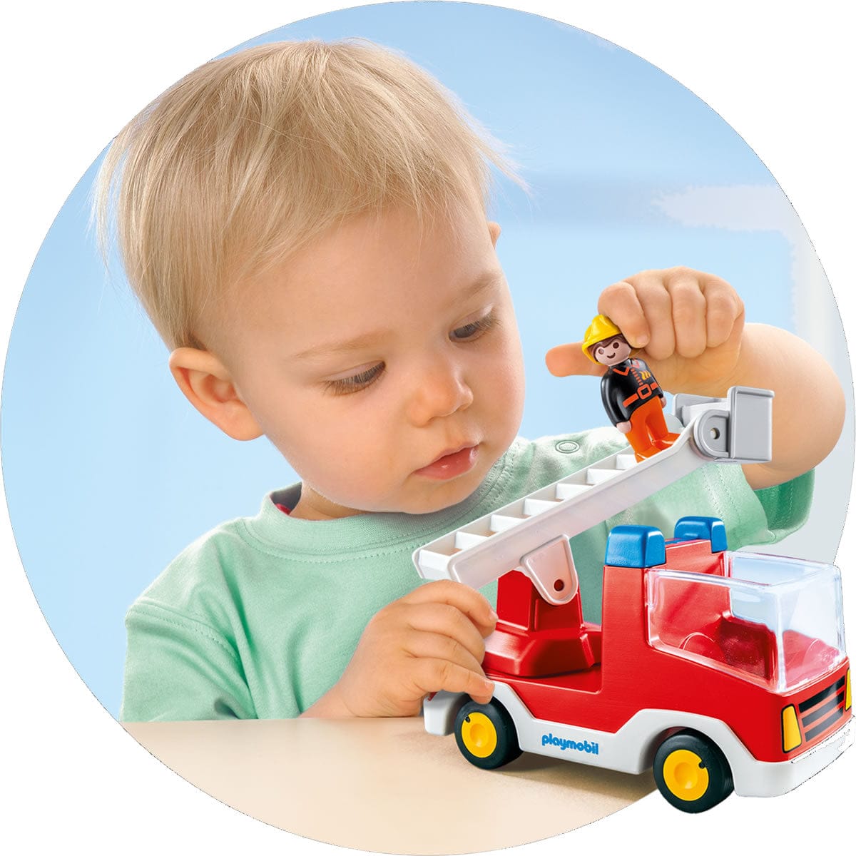 Playmobil Ladder Unit Fire Truck - 6967-PLAY