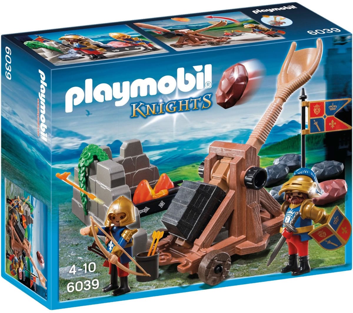 Playmobil Royal Lion Knights' Catapult - 6039-PLAY