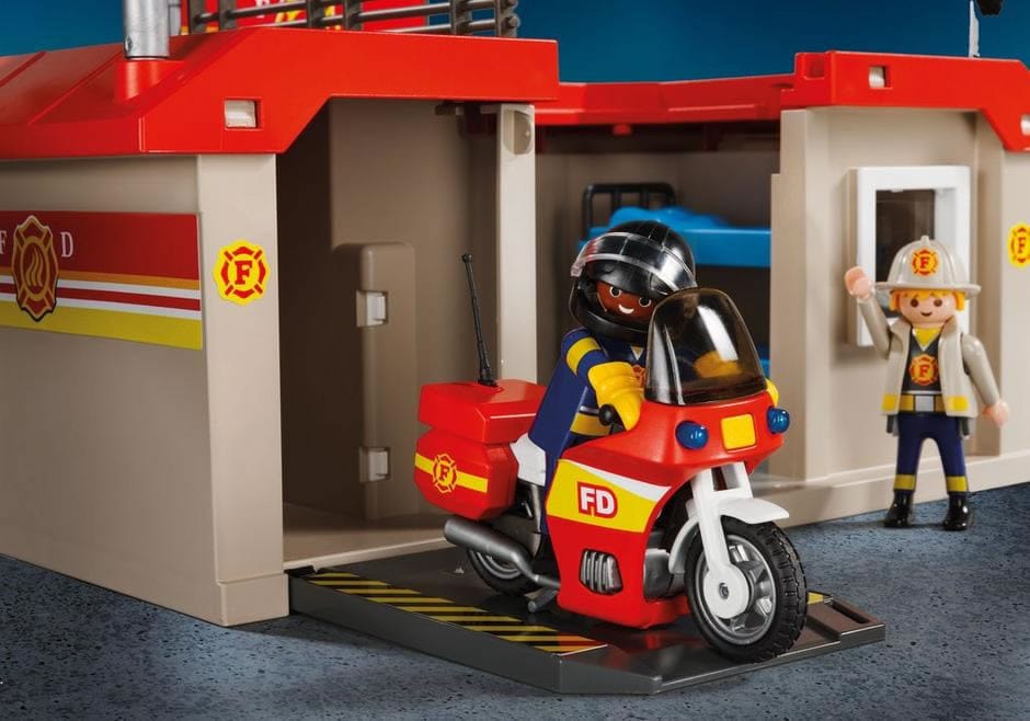 Playmobil Take Along Fire Station - 5663-PLAY