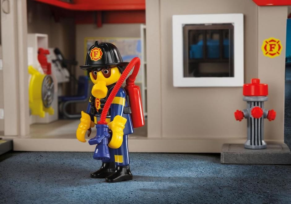 Playmobil Take Along Fire Station - 5663-PLAY