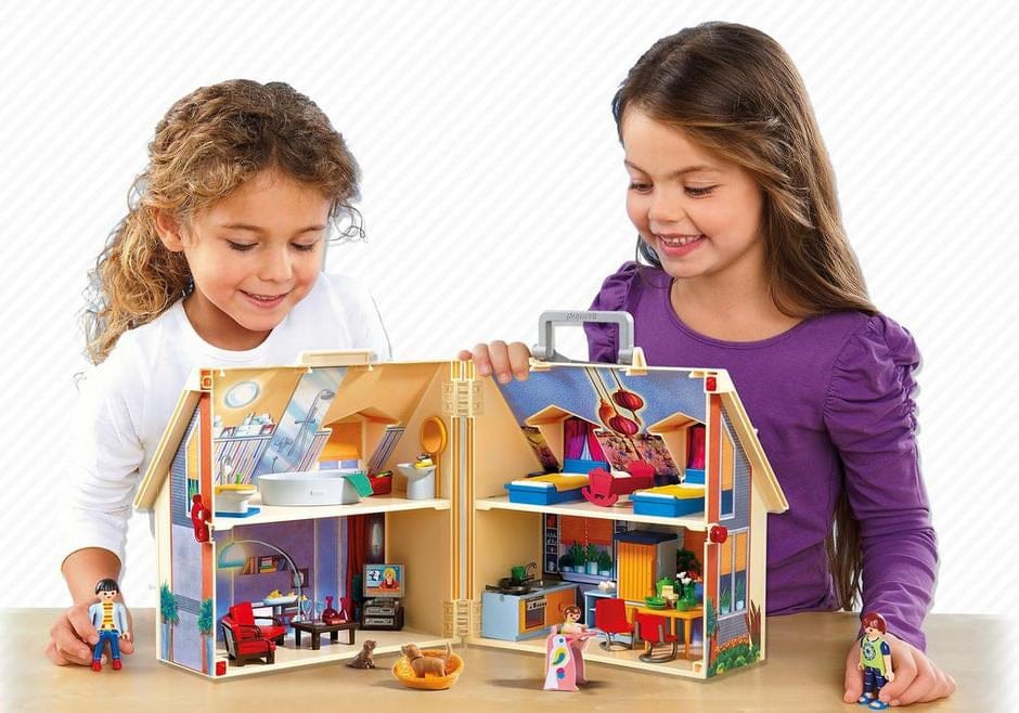 Playmobil Take Along Modern Doll House - 5167-PLAY