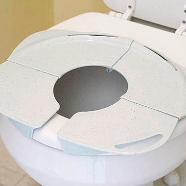 Primo Folding Potty Seat with Handles - White - PRI-521W