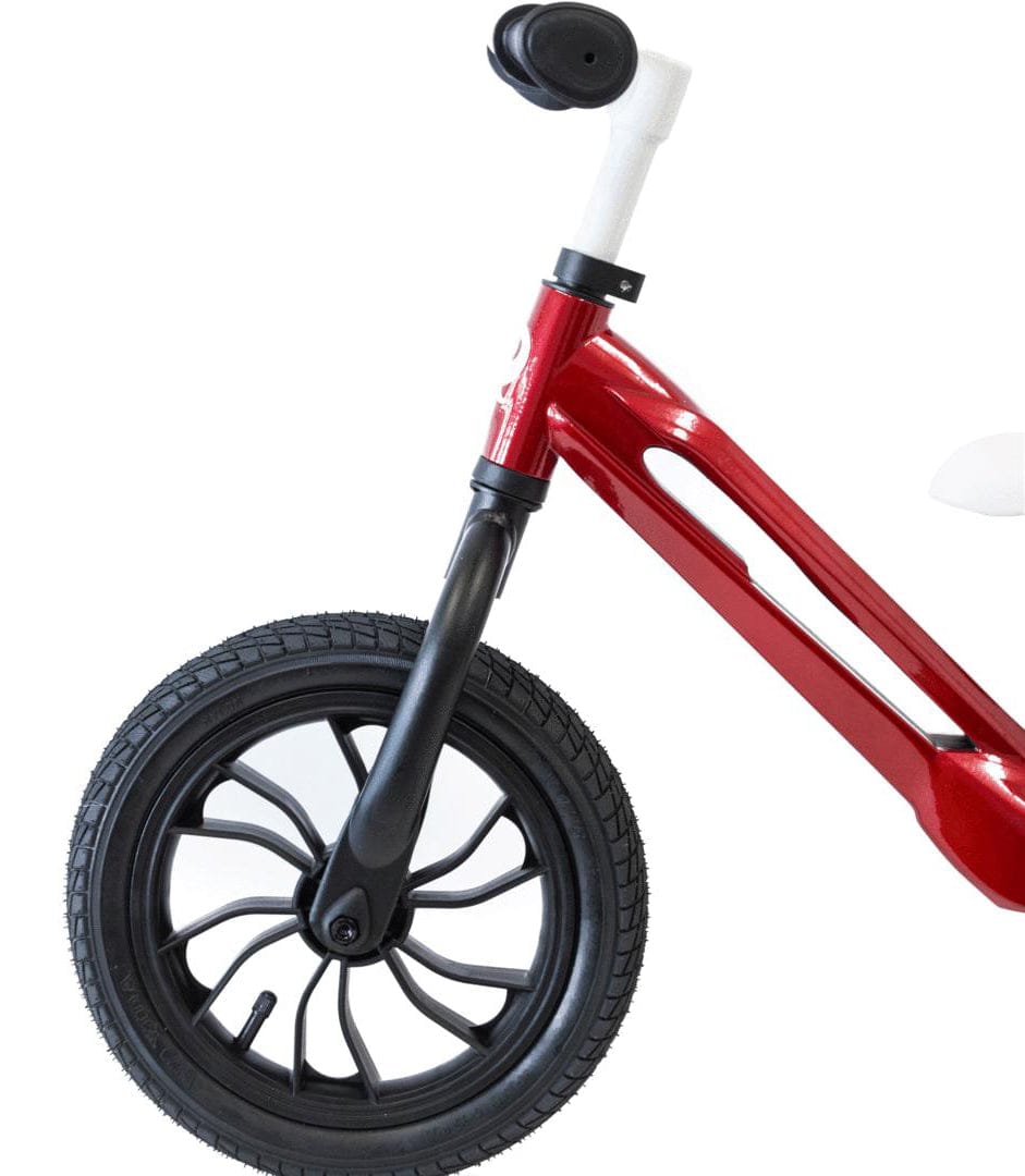 Q Play Racer Balance Bike - Red/White - QPRB1RD