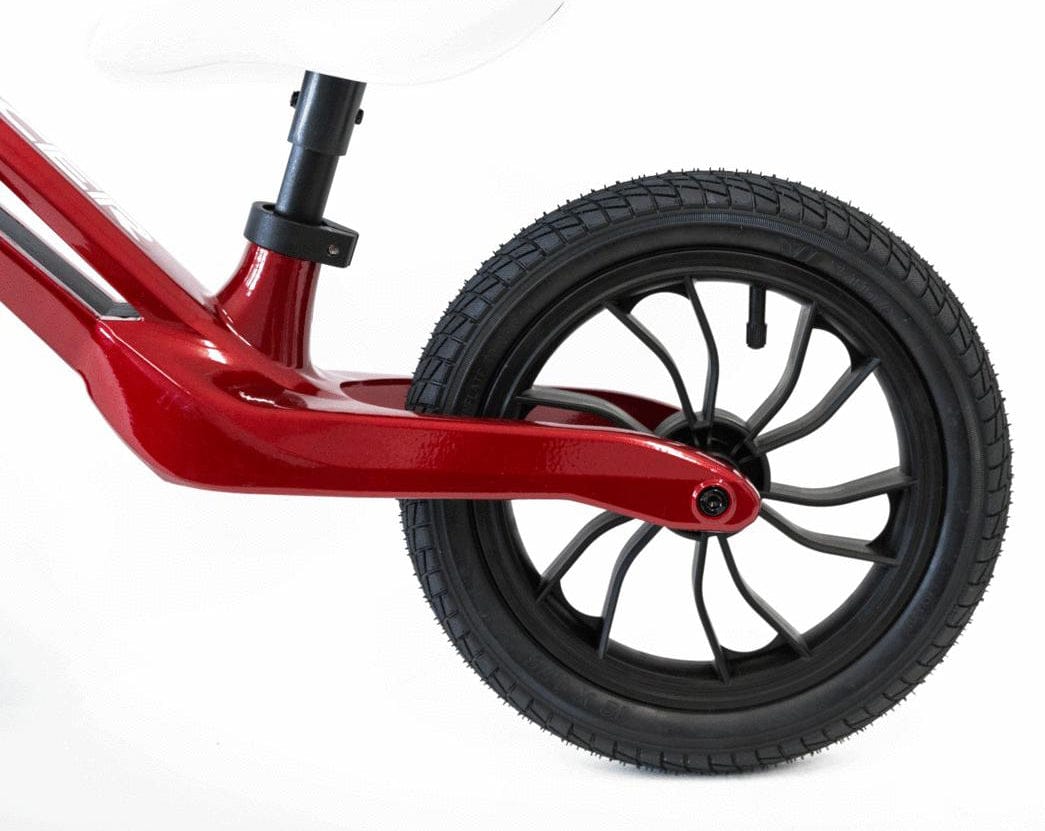 Q Play Racer Balance Bike - Red/White - QPRB1RD