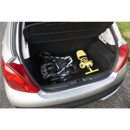 QuickSmart Easy Fold Compact Stroller in Geometric Grey - B09721USA