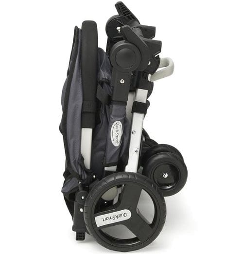 QuickSmart Easy Fold Compact Stroller in Geometric Grey - B09721USA