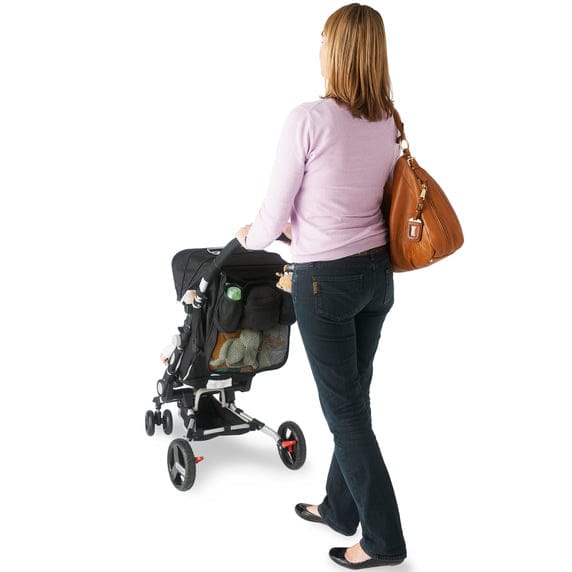 QuickSmart Easy Fold Compact Stroller in Geometric Grey - B09721USA