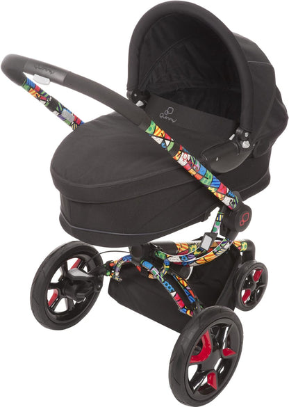 Quinny Britto Moodd Stroller (Chassis Only) - CV218BLK