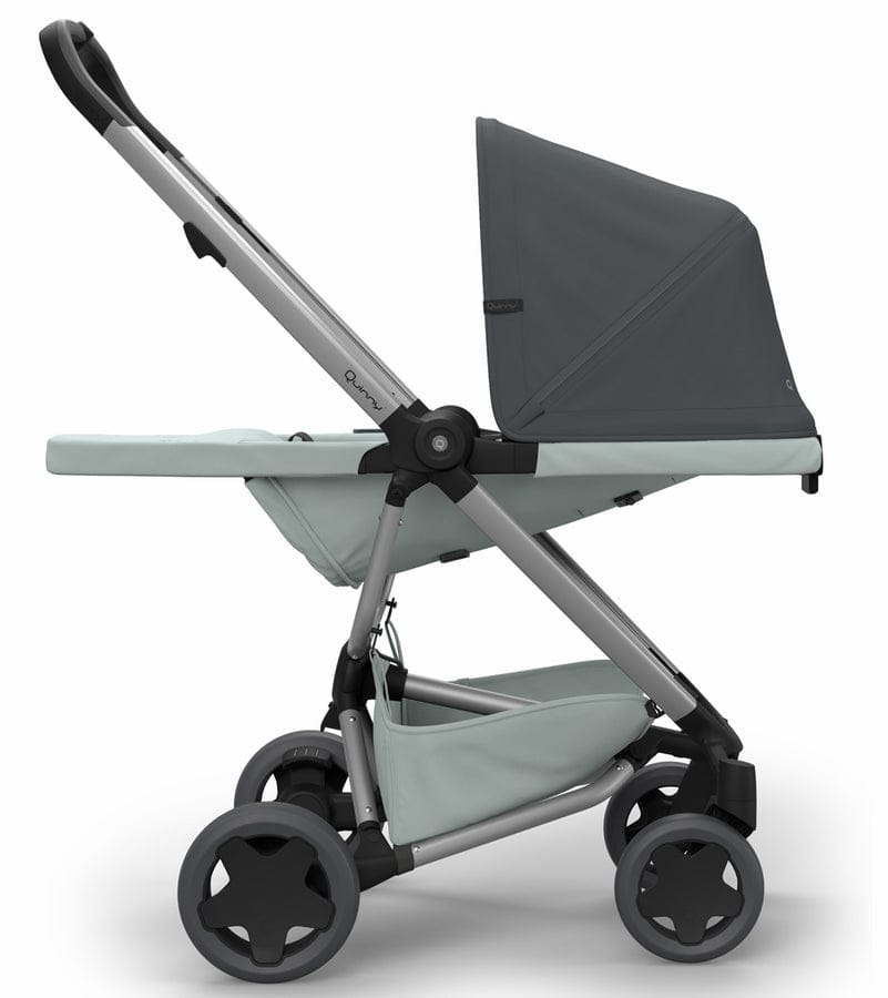 Quinny Zapp Flex Plus + Maxi-Cosi Mico 30 Travel System - Graphite on Grey