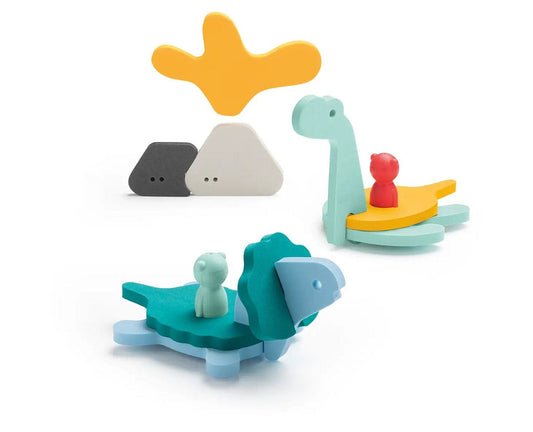 Quut Puzzle Friends - Dino World - QUUS-PFRIENDS-DINO