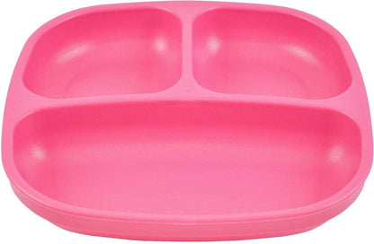 Re-Play 7" Divided Plate - Bright Pink - 98601081009