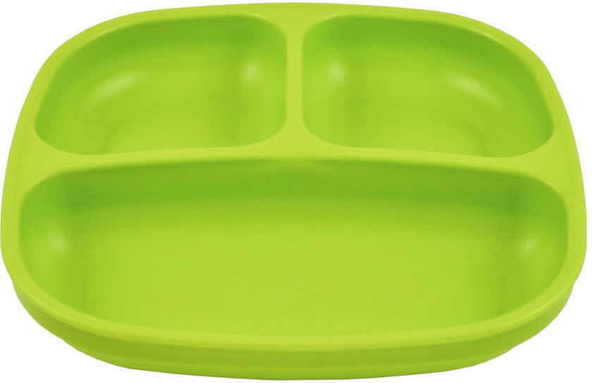 Re-Play 7" Divided Plate - Lime Green - 98601083003