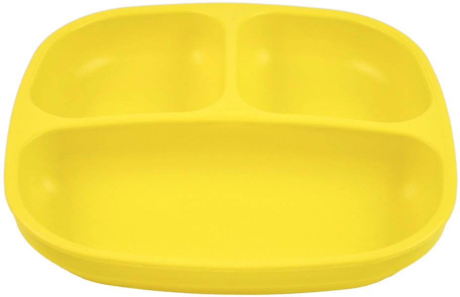 Re-Play 7" Divided Plate - Yellow - 98601086004