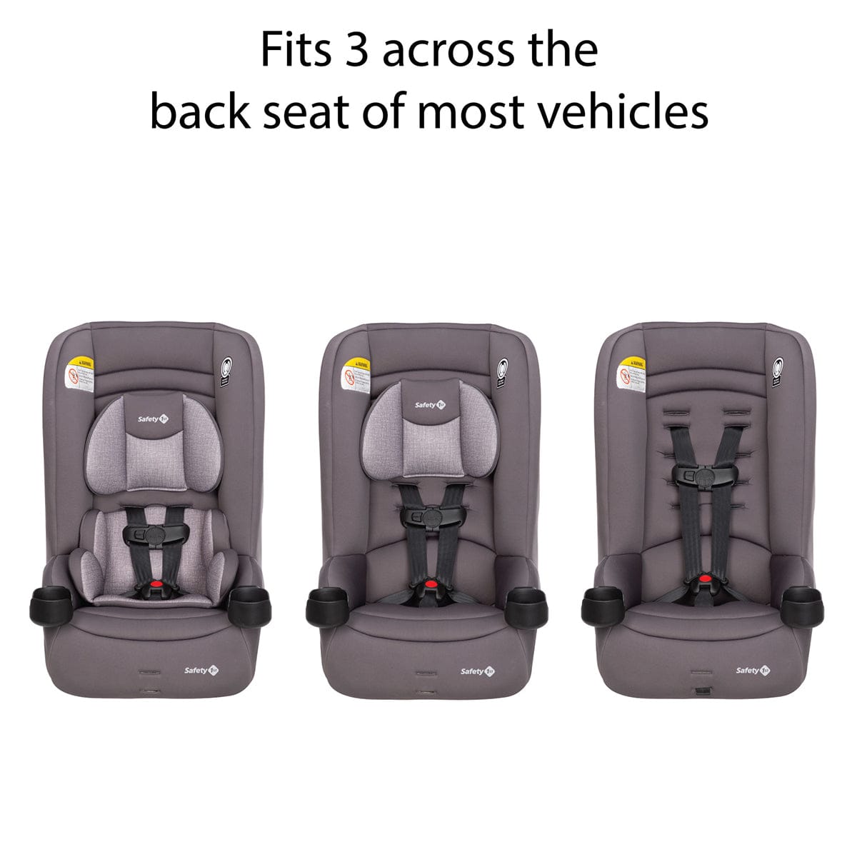 Safety 1st Jive 2-in-1 Convertible Car Seat - Carbon Rose - CC267EXM