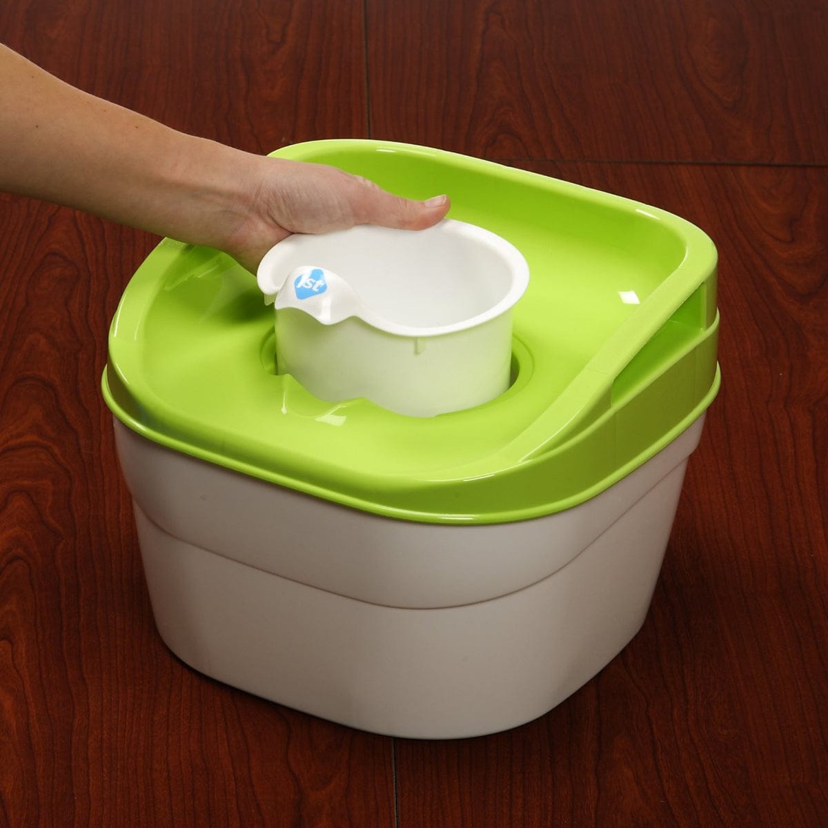 Safety 1st Try! Potty Trainer & Step Stool - Green - PT046GRN2