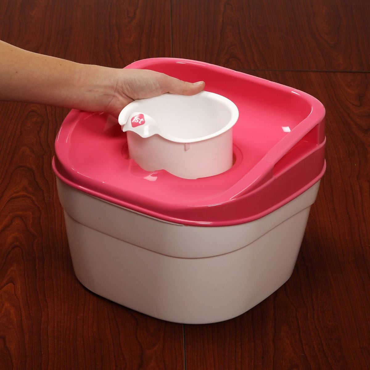 Safety 1st Try! Potty Trainer & Step Stool - Pink - PT046PNK2