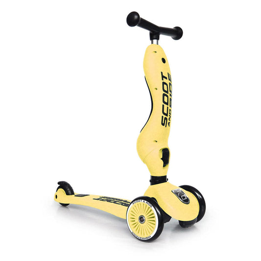 Scoot & Ride HighwayKick 1 Convertible Scooter - Lemon - SRUS-HWK1-LEMON
