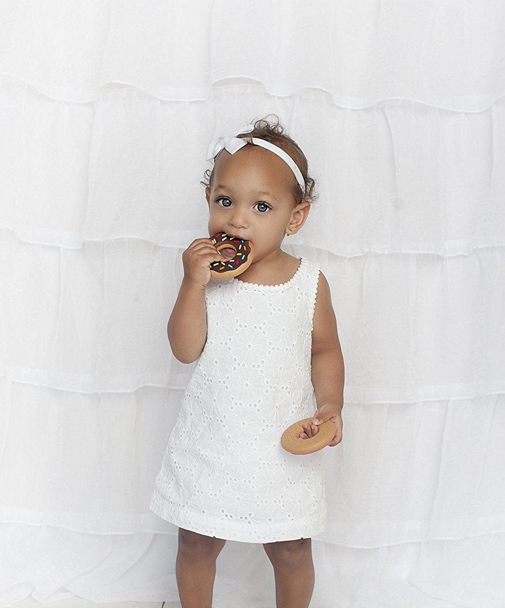 Silli Chews Teether - Chocolate Donut