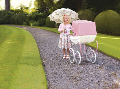 Silver Cross Oberon Doll's Pram - Pink - SX6122-00