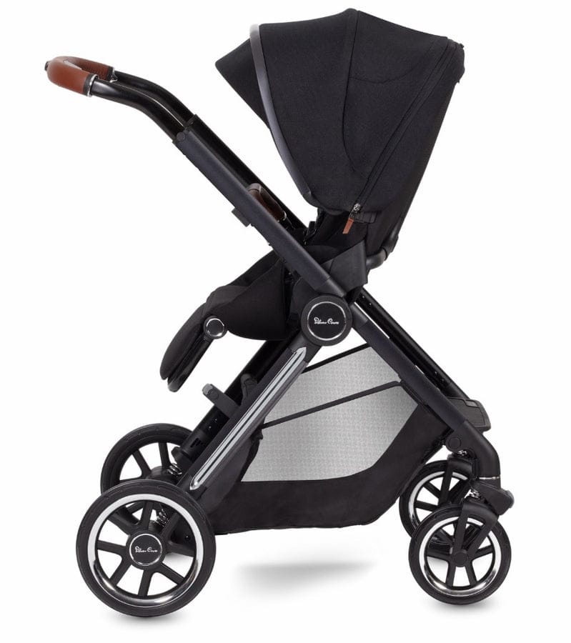 Silver Cross Reef Stroller + Bassinet + Slumber Travel Crib Bundle - Orbit / Carbon - SX2272-OBUS-SX2274-OBUS-SX8138-00US