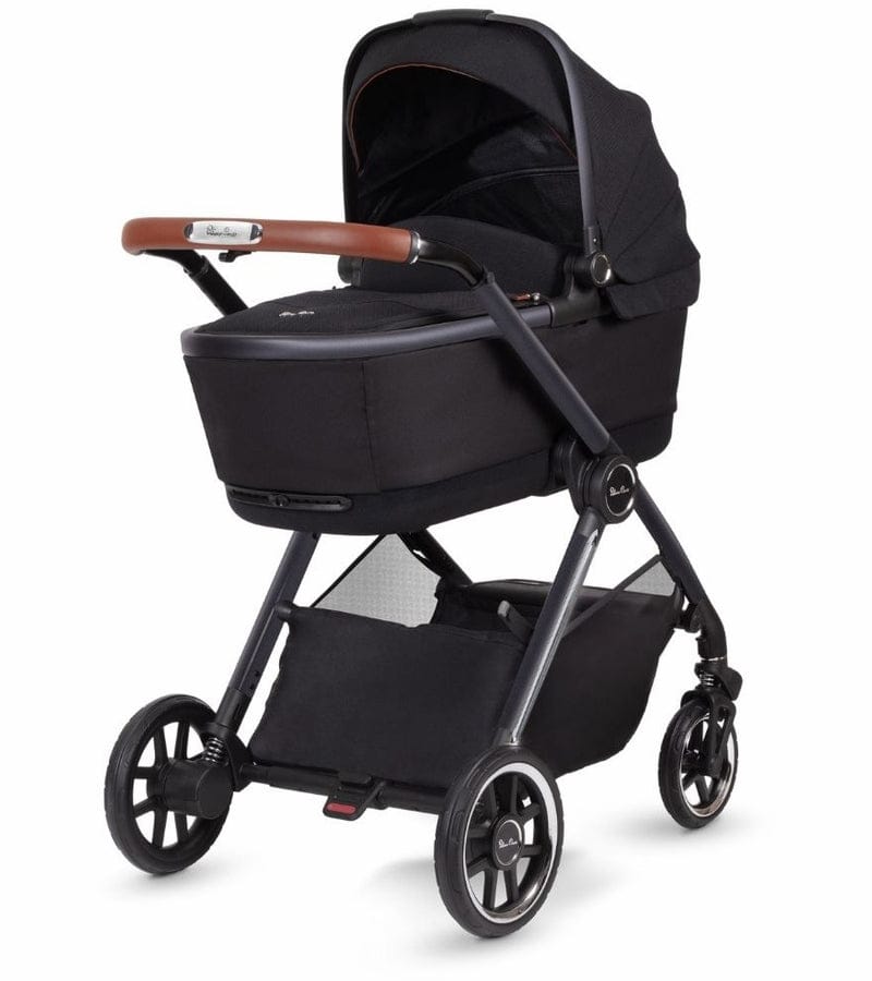 Silver Cross Reef Stroller + Bassinet + Slumber Travel Crib Bundle - Orbit / Carbon - SX2272-OBUS-SX2274-OBUS-SX8138-00US