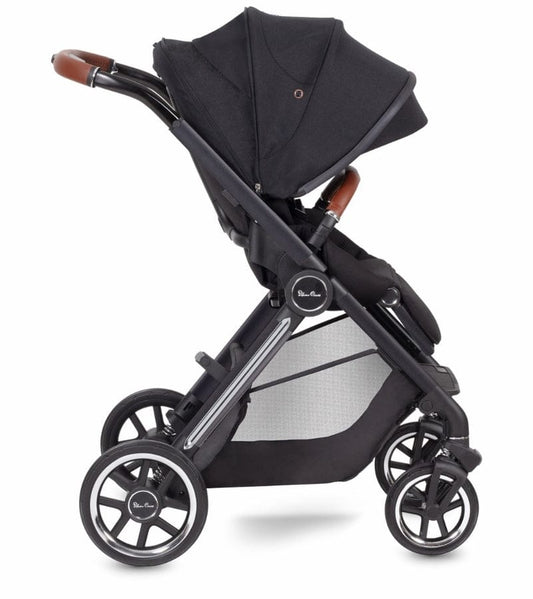Silver Cross Reef Stroller + Bassinet + Slumber Travel Crib Bundle - Orbit / Carbon - SX2272-OBUS-SX2274-OBUS-SX8138-00US