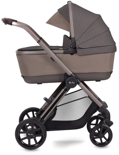 Silver Cross Reef Stroller + Folding Bassinet - Earth - SX2272-EABNDL