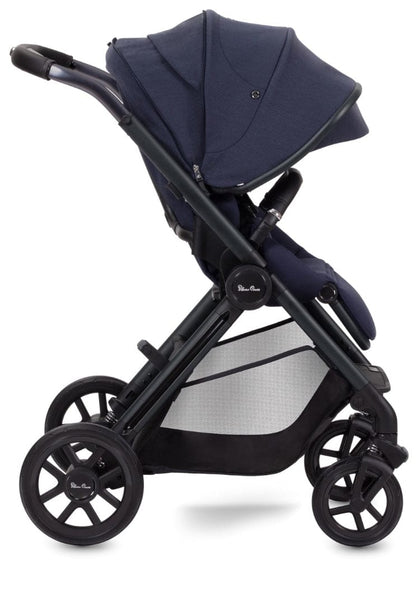 Silver Cross Reef Stroller + Folding Bassinet - Neptune - SX2272-NPBNDL