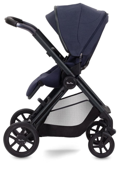 Silver Cross Reef Stroller + Folding Bassinet - Neptune - SX2272-NPBNDL