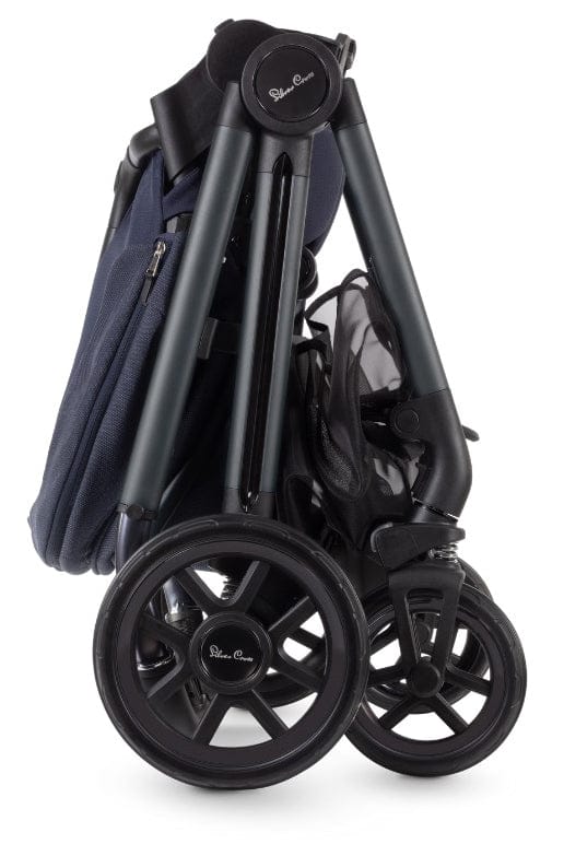 Silver Cross Reef Stroller + Folding Bassinet - Neptune - SX2272-NPBNDL