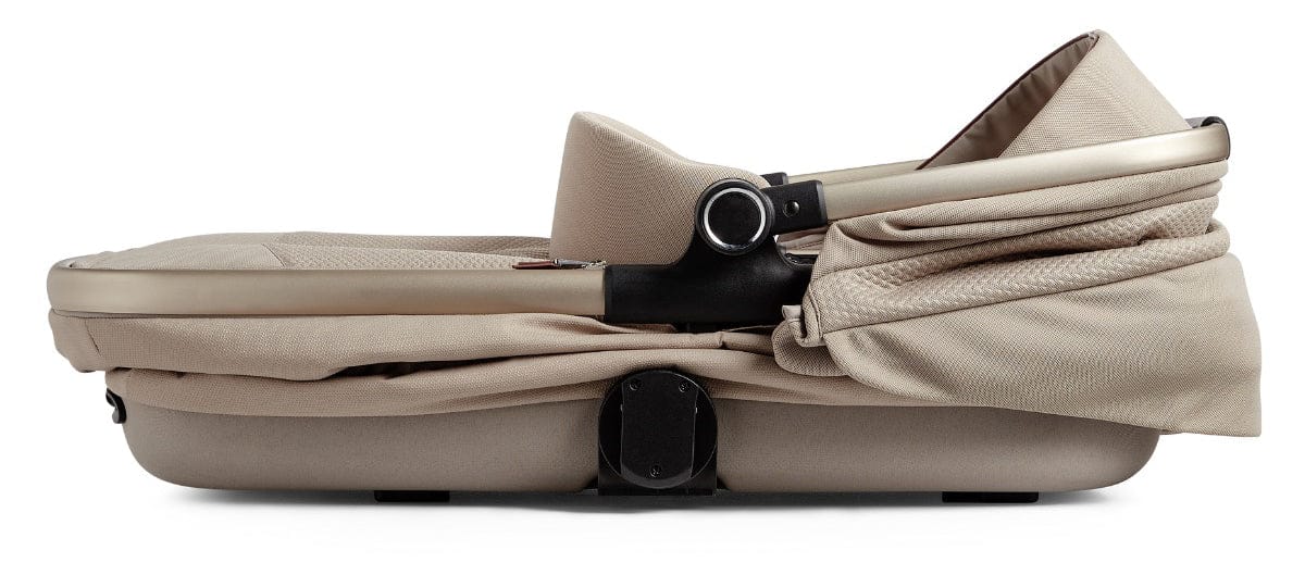 Silver Cross Reef Stroller + Folding Bassinet - Stone - SX2272-STBNDL